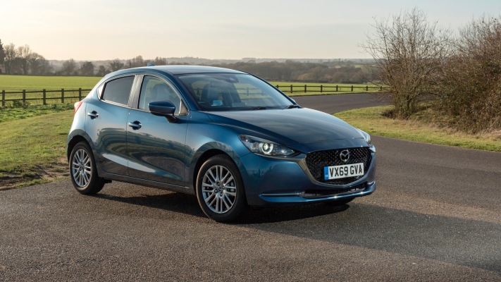 Mazda 2 UK Version 2020. Desktop wallpaper
