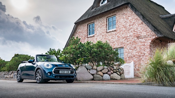MINI Cooper S Sidewalk Convertible 2020. Desktop wallpaper