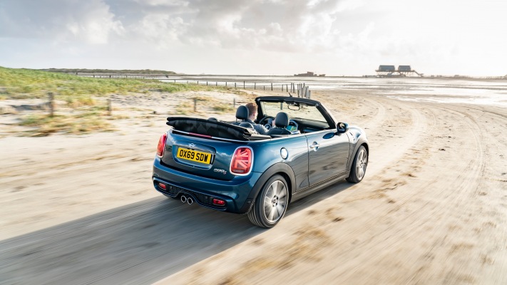MINI Cooper S Sidewalk Convertible 2020. Desktop wallpaper