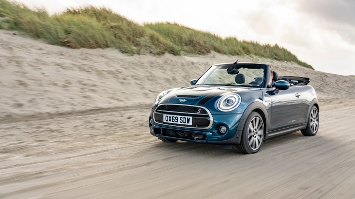 MINI Cooper S Sidewalk Convertible 2020. Desktop wallpaper