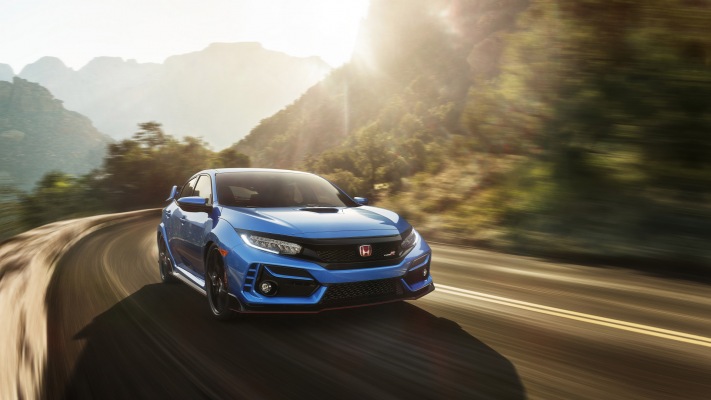Honda Civic Type R 2020. Desktop wallpaper