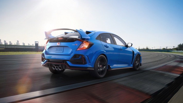 Honda Civic Type R 2020. Desktop wallpaper