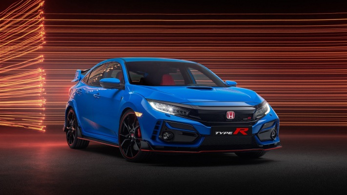 Honda Civic Type R 2020. Desktop wallpaper