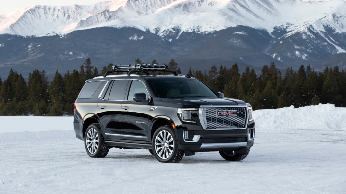 GMC Yukon Denali 2021. Desktop wallpaper