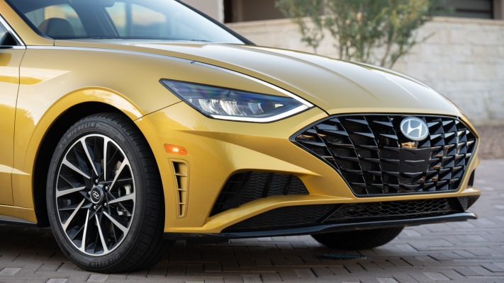 Hyundai Sonata SEL 2020. Desktop wallpaper