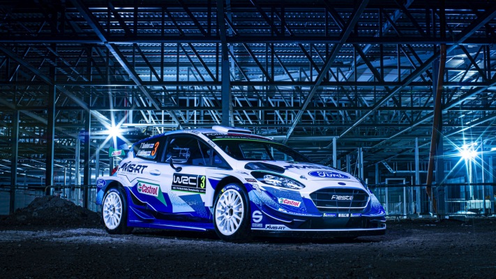 Ford Fiesta WRC M-Sport Livery 2020. Desktop wallpaper