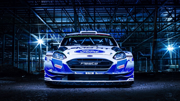 Ford Fiesta WRC M-Sport Livery 2020. Desktop wallpaper