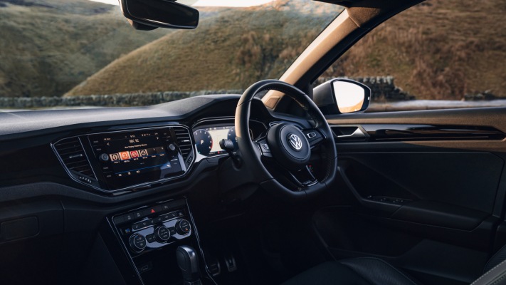 Volkswagen T-Roc R UK Version 2020. Desktop wallpaper