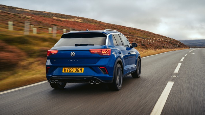 Volkswagen T-Roc R UK Version 2020. Desktop wallpaper