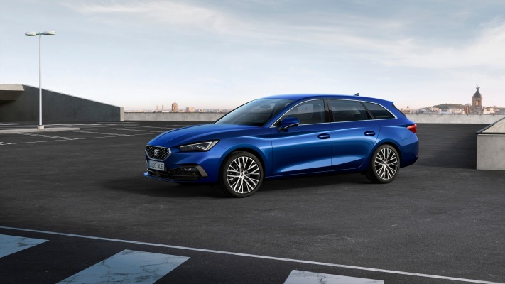 SEAT Leon Sportstourer Xcellence 2020. Desktop wallpaper