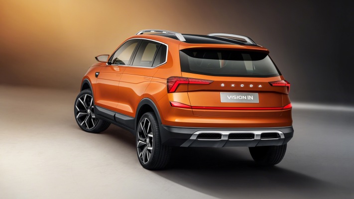 Skoda Vision IN Concept 2020. Desktop wallpaper