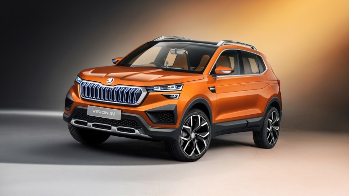 Skoda Vision IN Concept 2020. Desktop wallpaper