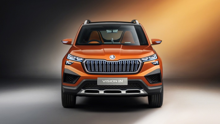Skoda Vision IN Concept 2020. Desktop wallpaper