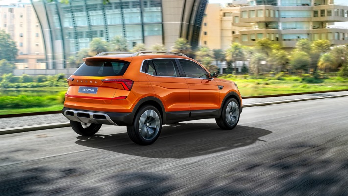 Skoda Vision IN Concept 2020. Desktop wallpaper