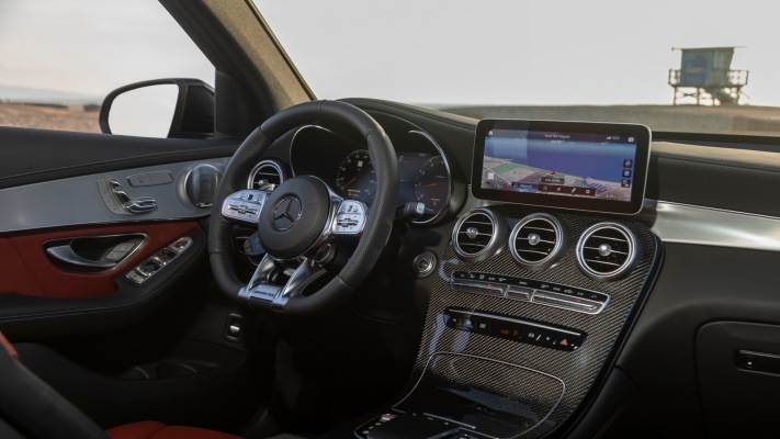 Mercedes-AMG GLC 43 4MATIC USA Version 2020. Desktop wallpaper