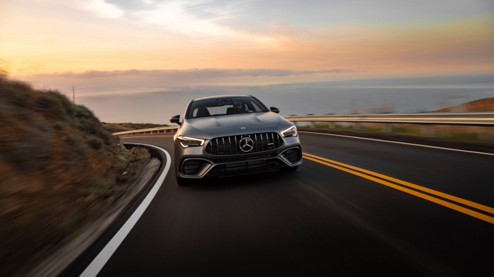 Mercedes-AMG CLA 45 4MATIC+ USA Version 2020. Desktop wallpaper