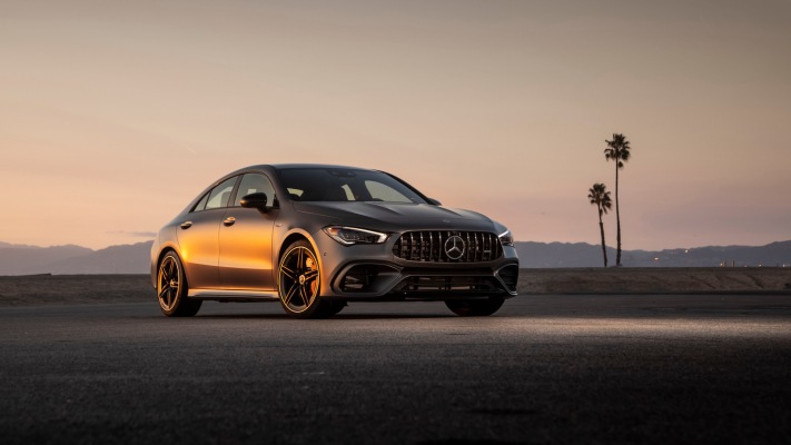 Mercedes-AMG CLA 45 4MATIC+ USA Version 2020. Desktop wallpaper