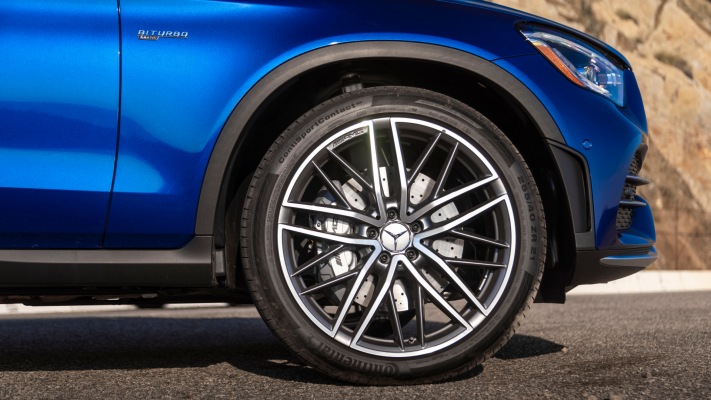 Mercedes-AMG GLC 43 4MATIC Coupe USA Version 2020. Desktop wallpaper