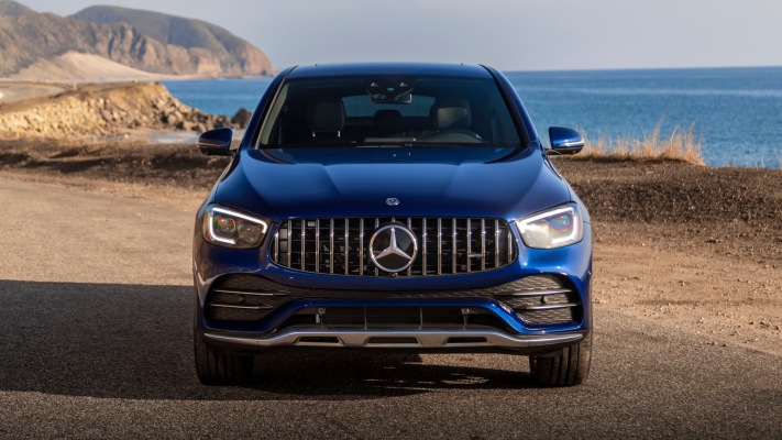 Mercedes-AMG GLC 43 4MATIC Coupe USA Version 2020. Desktop wallpaper