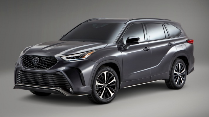 Toyota Highlander XSE 2021. Desktop wallpaper
