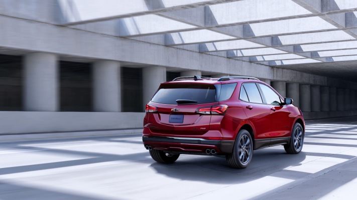 Chevrolet Equinox RS 2021. Desktop wallpaper