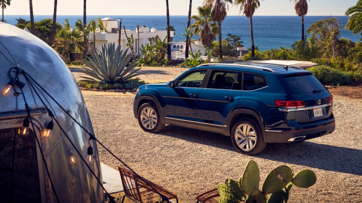 Volkswagen Atlas 2021. Desktop wallpaper