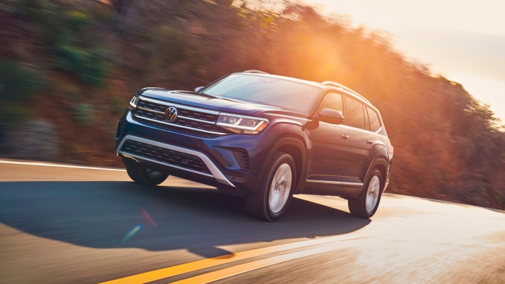 Volkswagen Atlas 2021. Desktop wallpaper