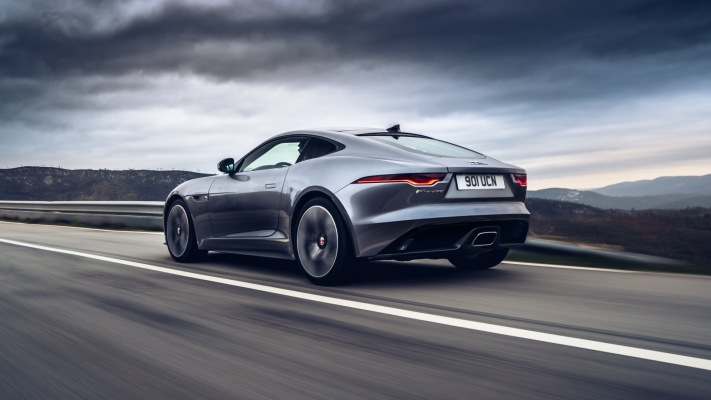 Jaguar F-TYPE P 300 2021. Desktop wallpaper