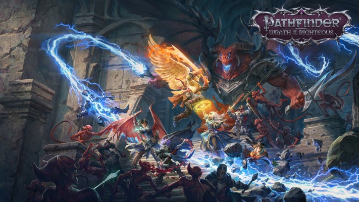 Pathfinder: Wrath of the Righteous. Desktop wallpaper