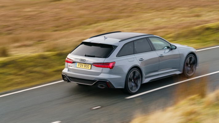 Audi RS 6 Avant UK Version 2020. Desktop wallpaper