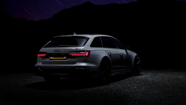 Audi RS 6 Avant UK Version 2020. Desktop wallpaper