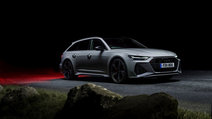 Audi RS 6 Avant UK Version 2020. Desktop wallpaper
