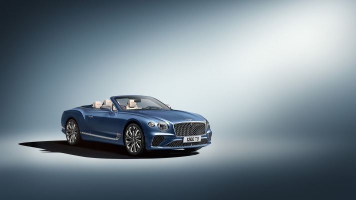 Bentley Continental GT Mulliner Convertible 2020. Desktop wallpaper