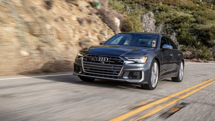 Audi S6 USA Version 2020. Desktop wallpaper