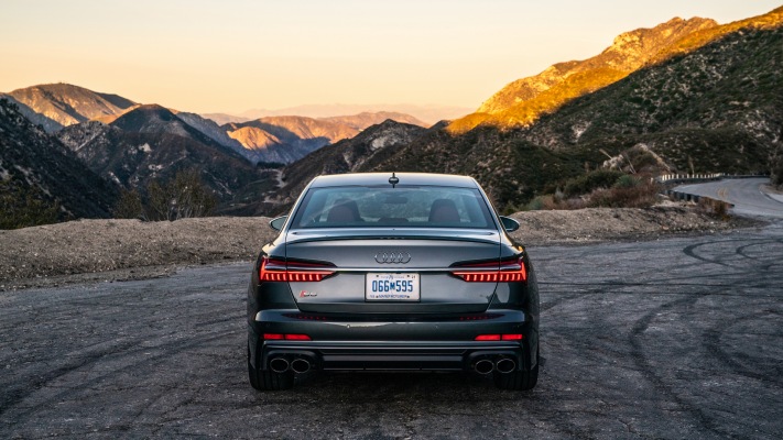 Audi S6 USA Version 2020. Desktop wallpaper