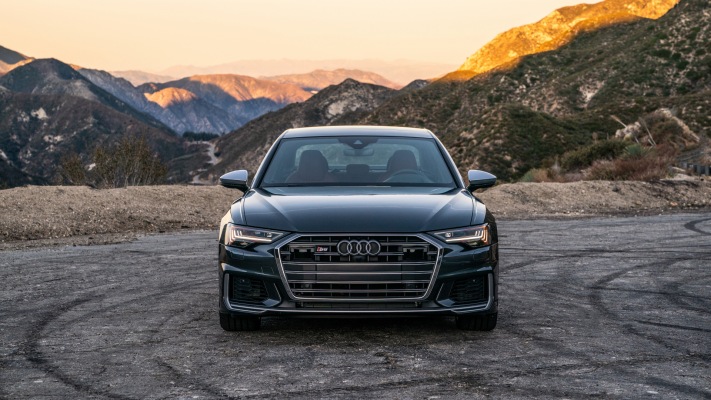 Audi S6 USA Version 2020. Desktop wallpaper