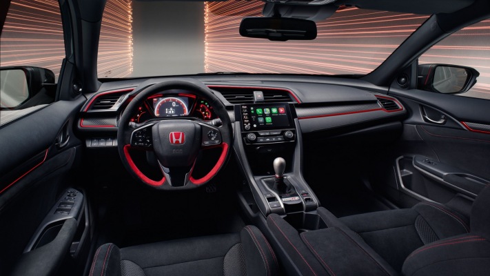 Honda Civic Type R Sport Line 2020. Desktop wallpaper