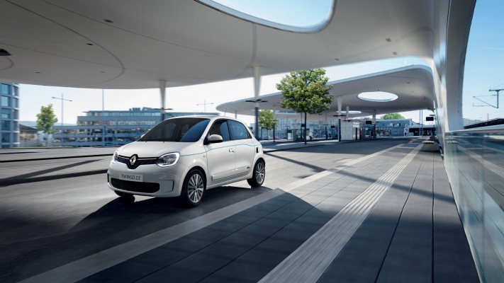 Renault Twingo Z.E. 2020. Desktop wallpaper