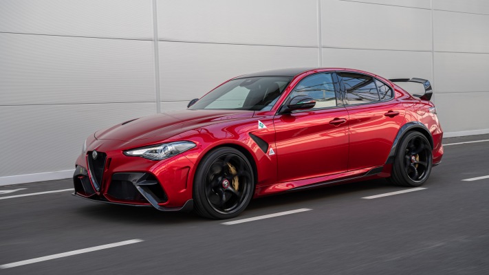 Alfa Romeo Giulia GTAm 2020. Desktop wallpaper