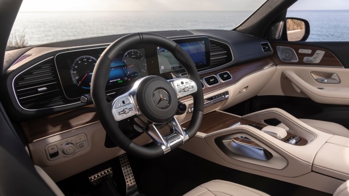 Mercedes-AMG GLS 63 4MATIC+ USA Version 2020. Desktop wallpaper