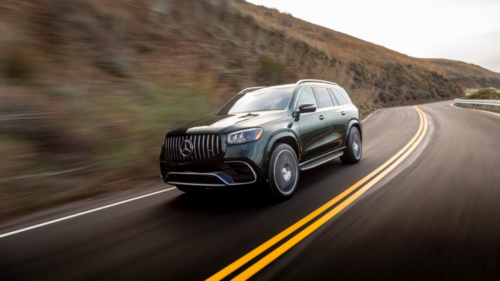 Mercedes-AMG GLS 63 4MATIC+ USA Version 2020. Desktop wallpaper