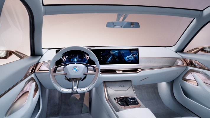 BMW Concept i4 2021. Desktop wallpaper