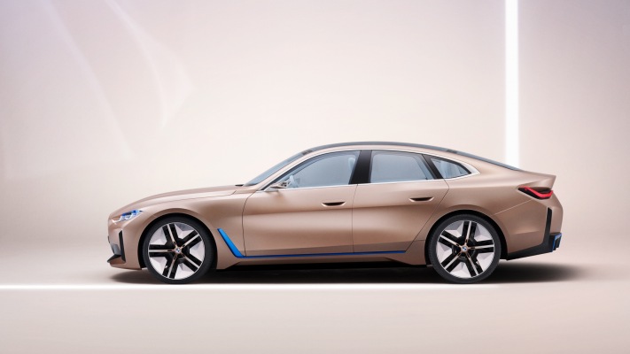 BMW Concept i4 2021. Desktop wallpaper