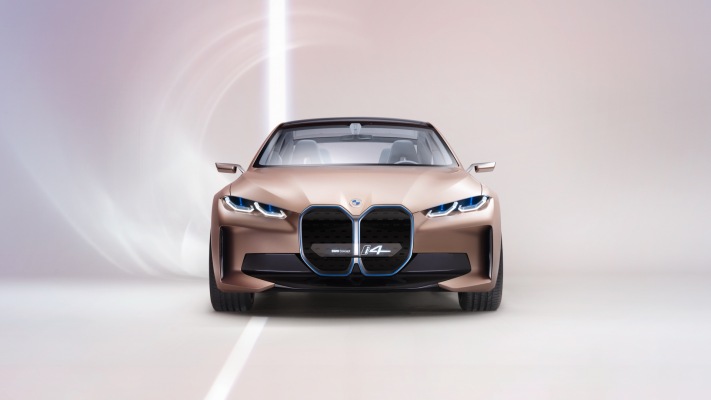 BMW Concept i4 2021. Desktop wallpaper