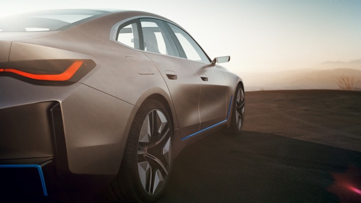 BMW Concept i4 2021. Desktop wallpaper