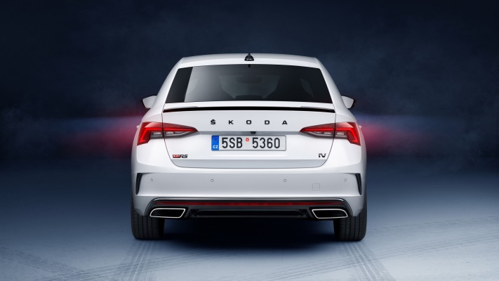 Skoda Octavia vRS iV 2020. Desktop wallpaper