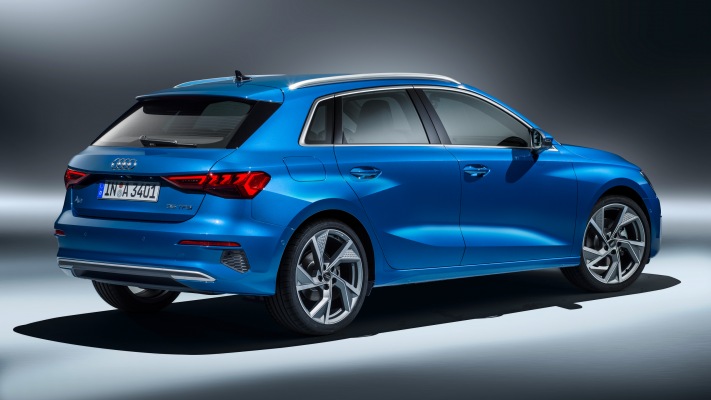 Audi A3 Sportback 2020. Desktop wallpaper