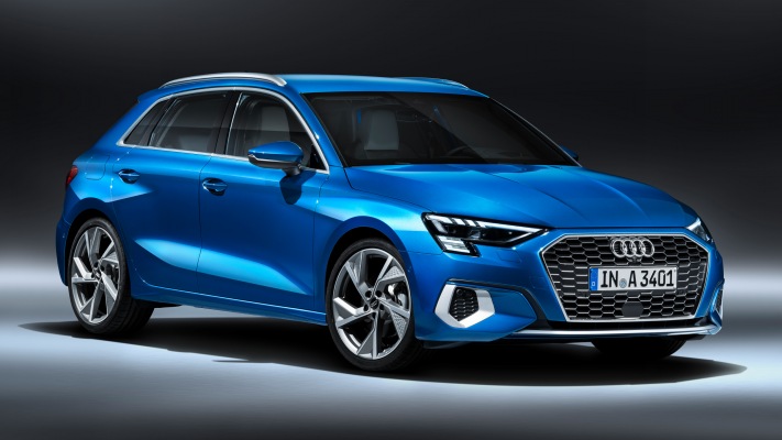 Audi A3 Sportback 2020. Desktop wallpaper