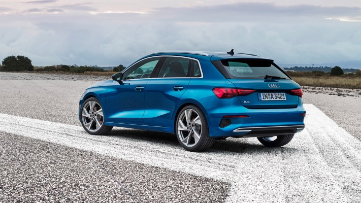Audi A3 Sportback 2020. Desktop wallpaper
