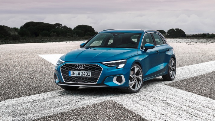 Audi A3 Sportback 2020. Desktop wallpaper